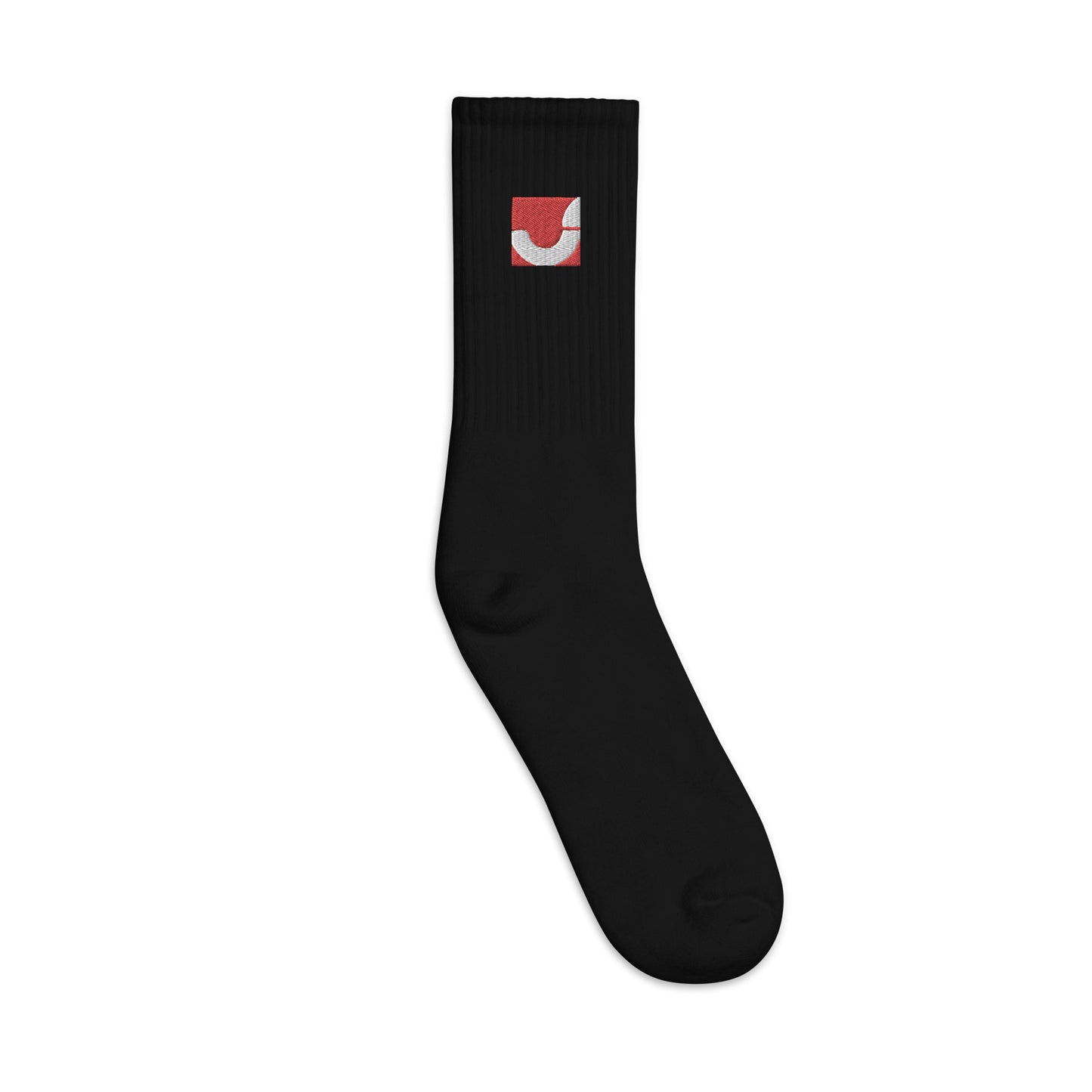 Simple Embroidered Socks- JS Athletica