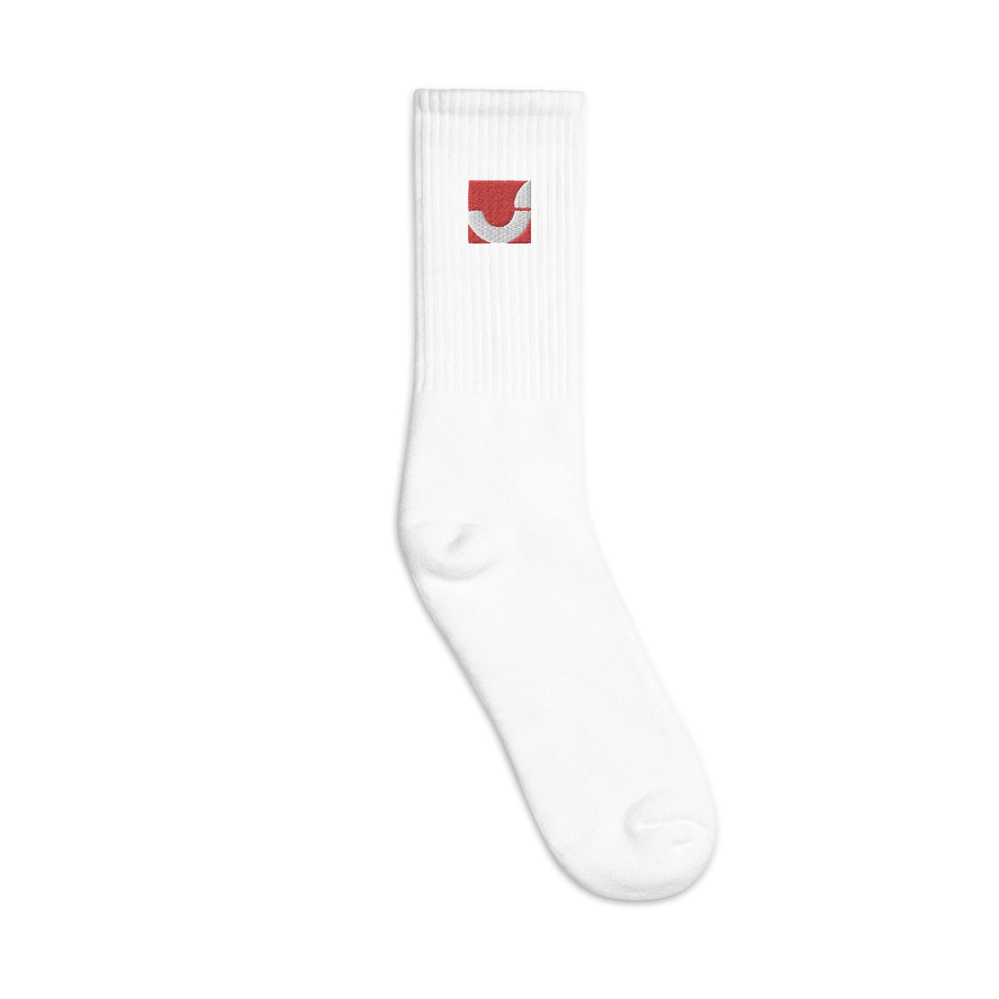 Simple Embroidered Socks- JS Athletica