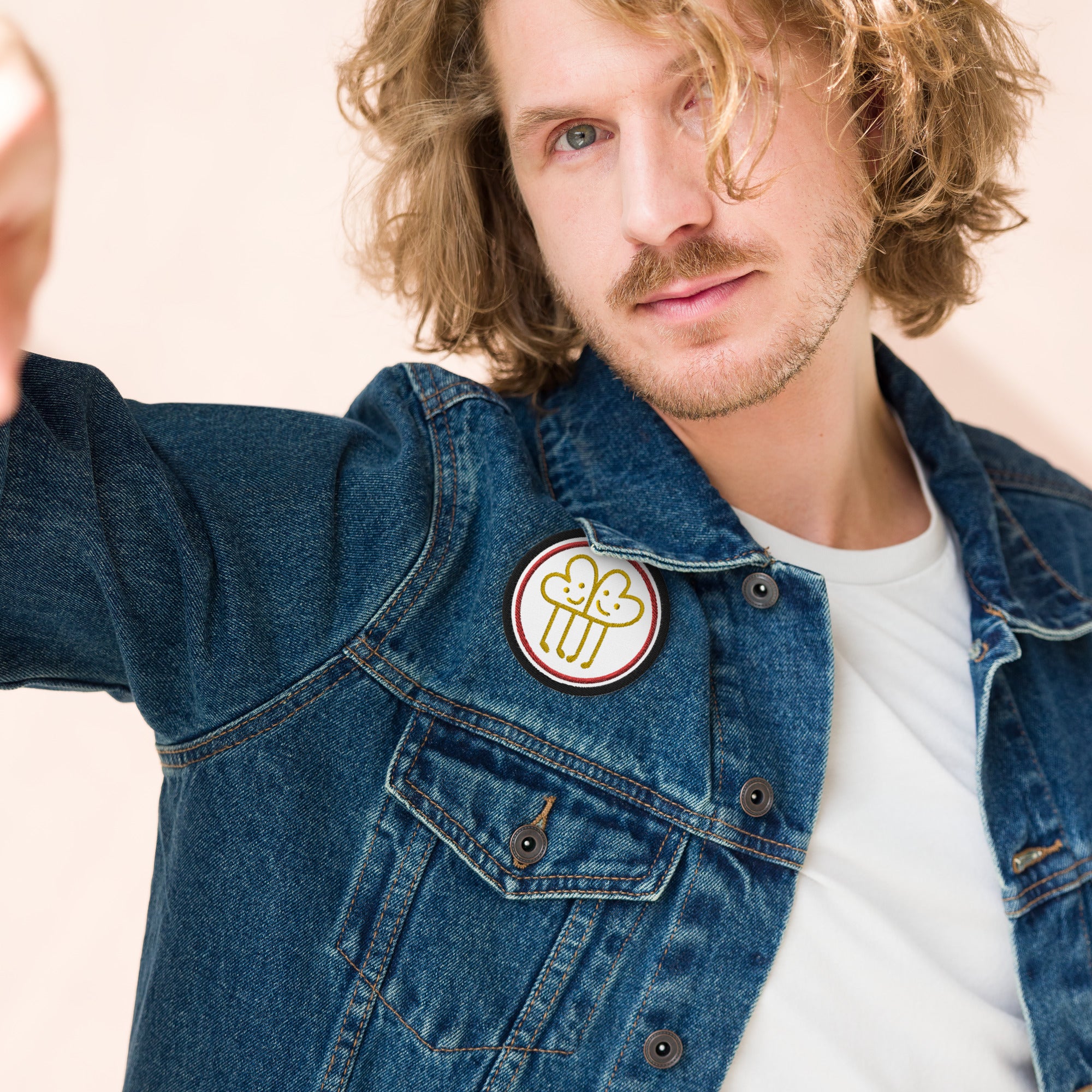 Demin jacket patches 