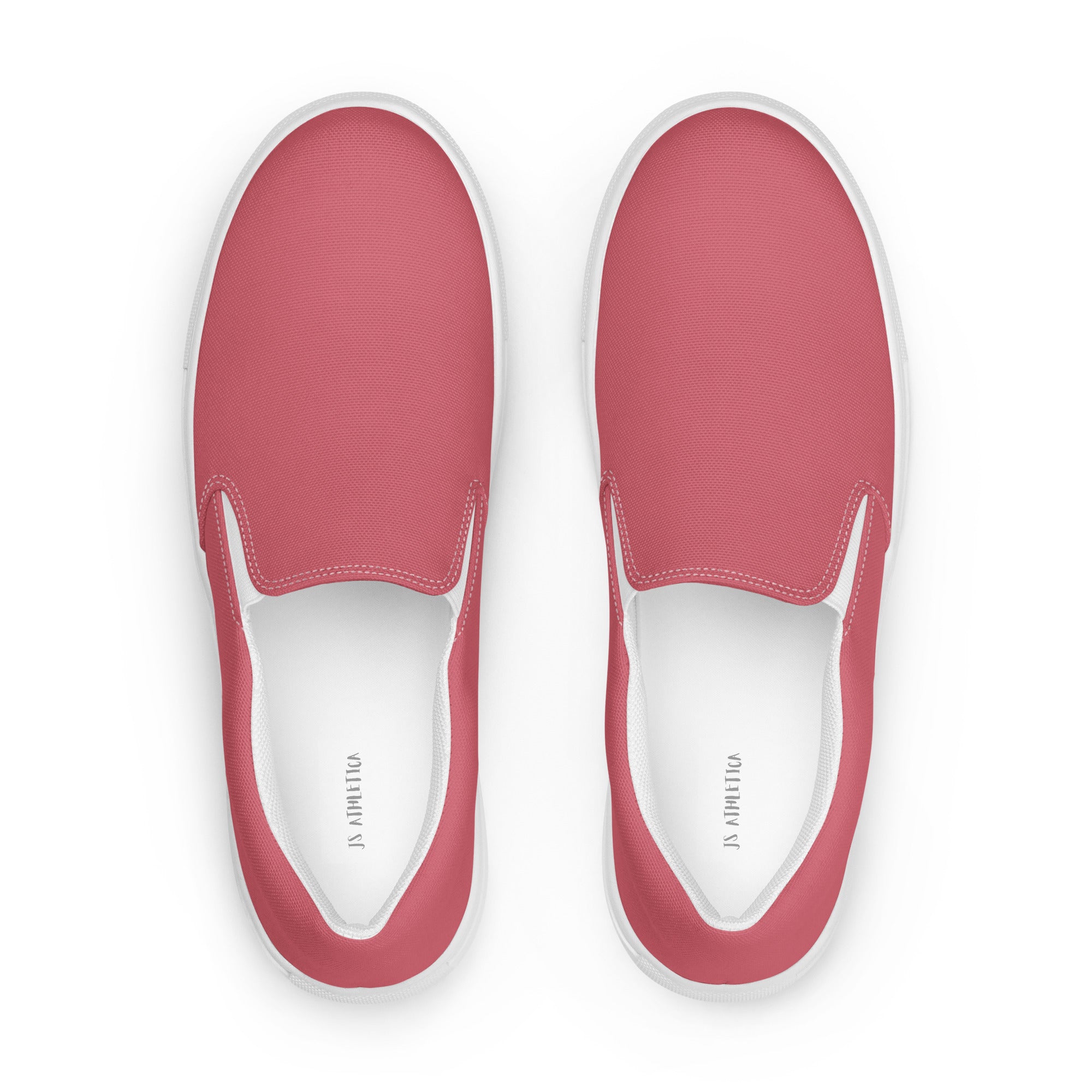 Men’s slip on canvas shoes Cabernet