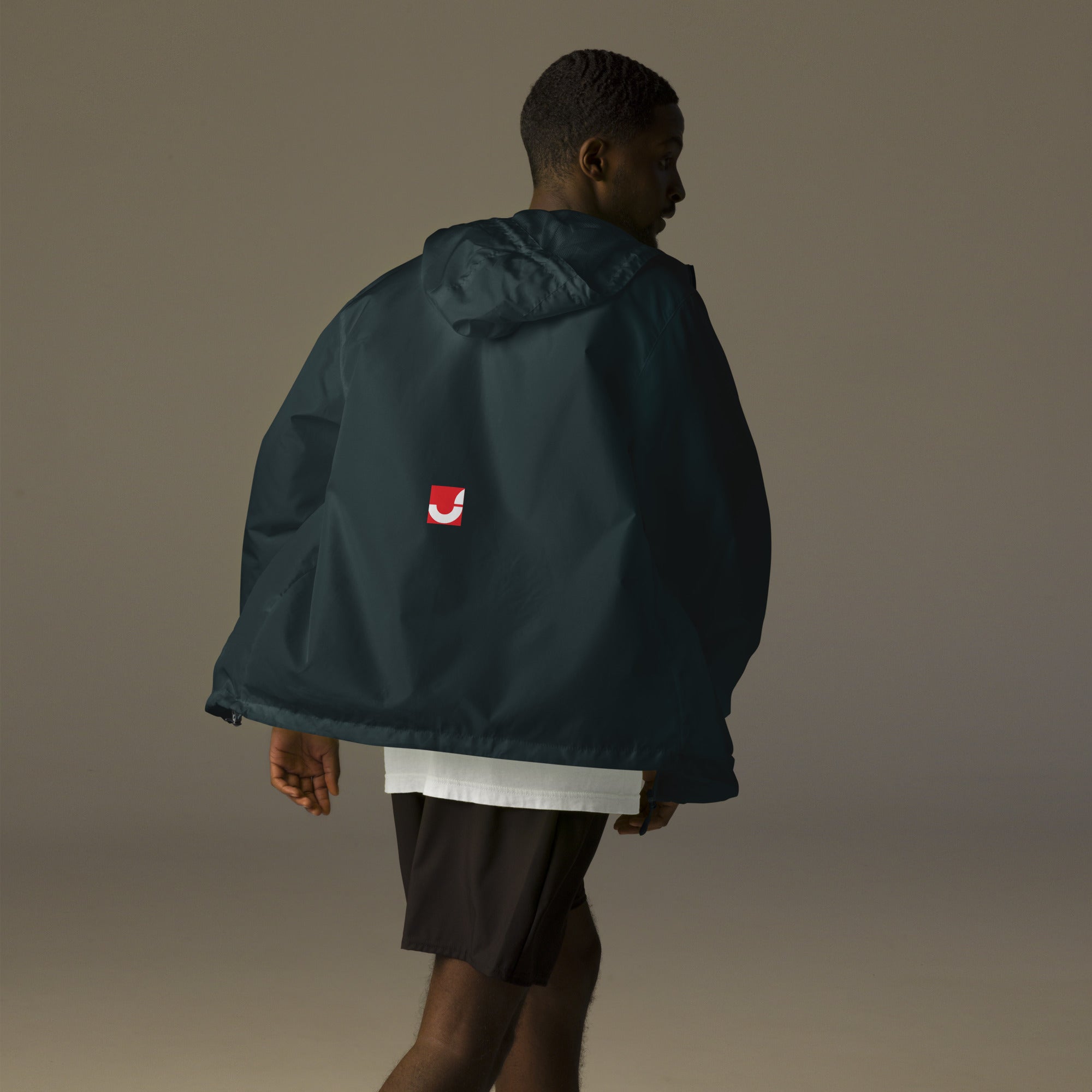 Unisex lightweight zip up windbreaker