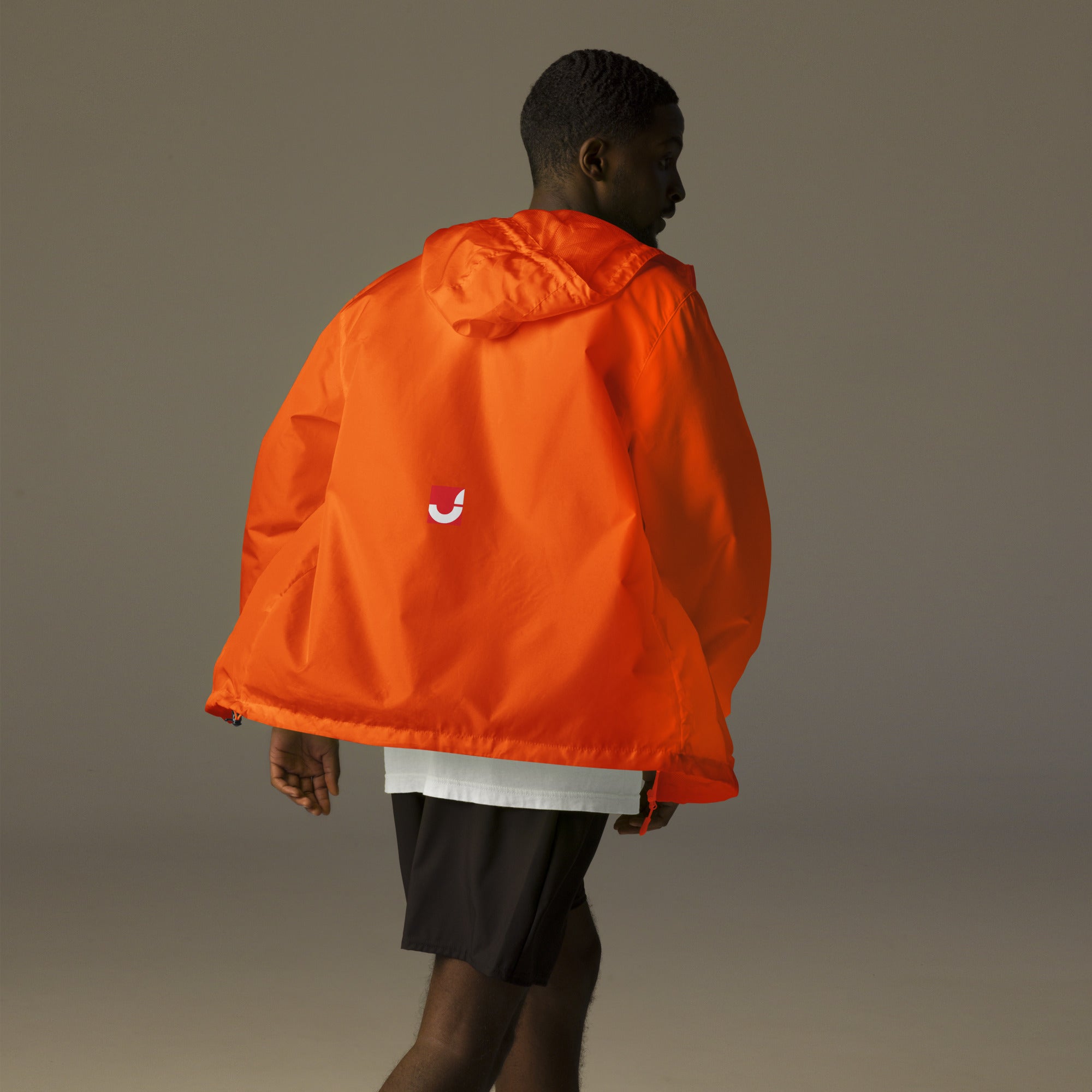 Unisex lightweight zip up windbreaker